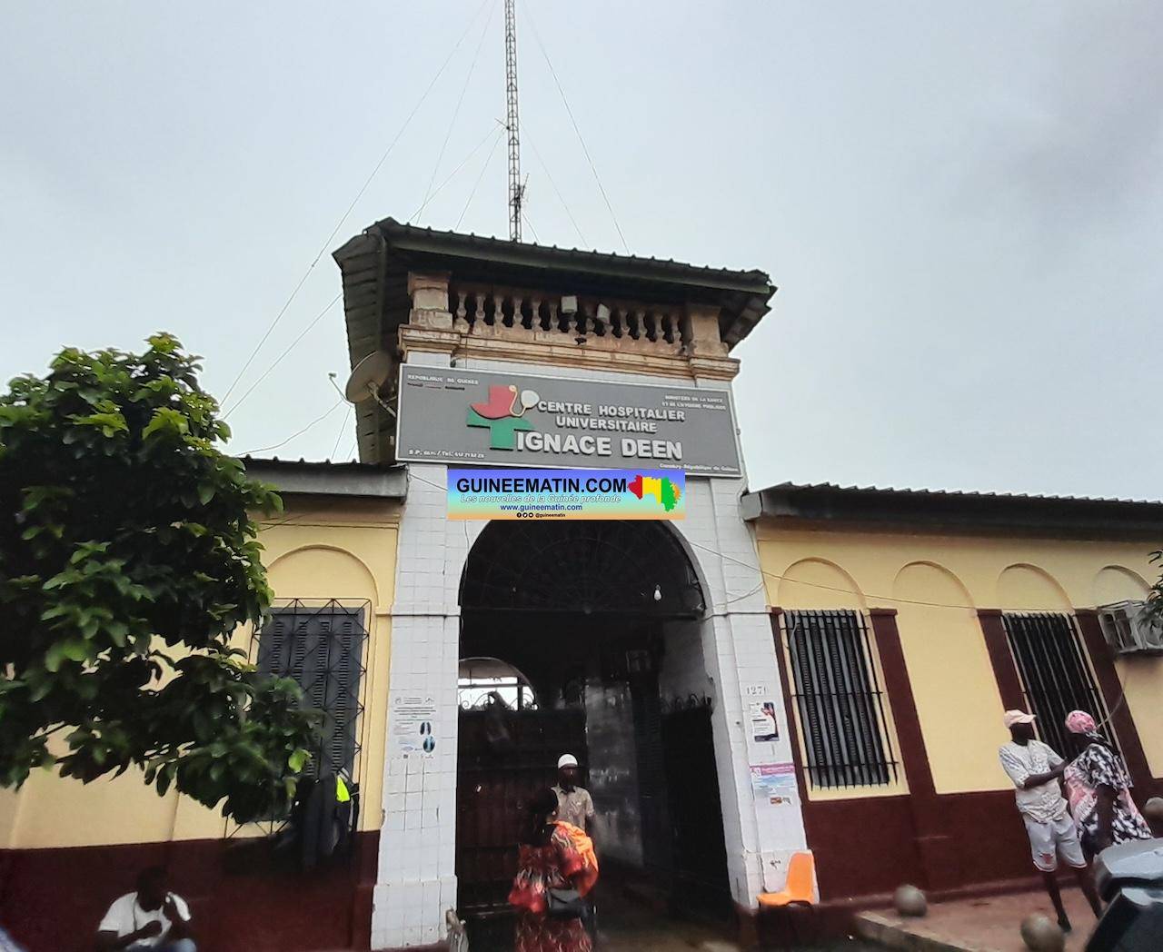 Conakry : le ministère de la Santé annonce l’évacuation totale de l’hôpital Ignace Deen