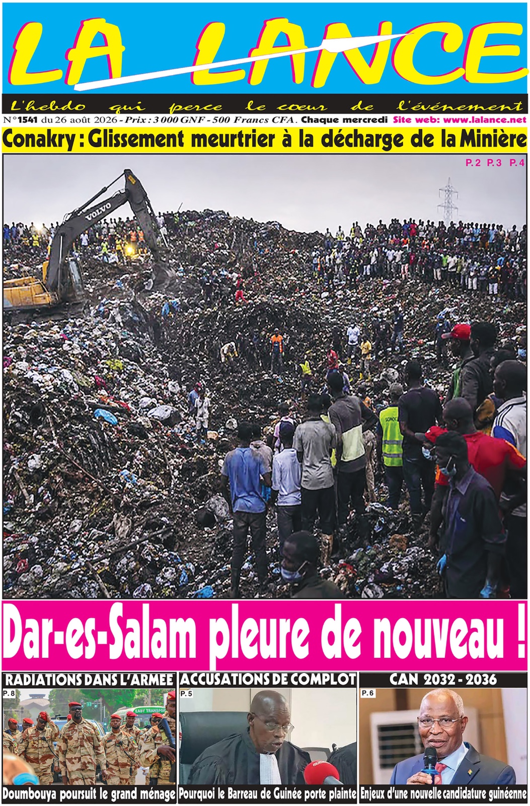 Drame de Dar-es-Salam : la Guinée rend hommage aux 35 victimes ce vendredi