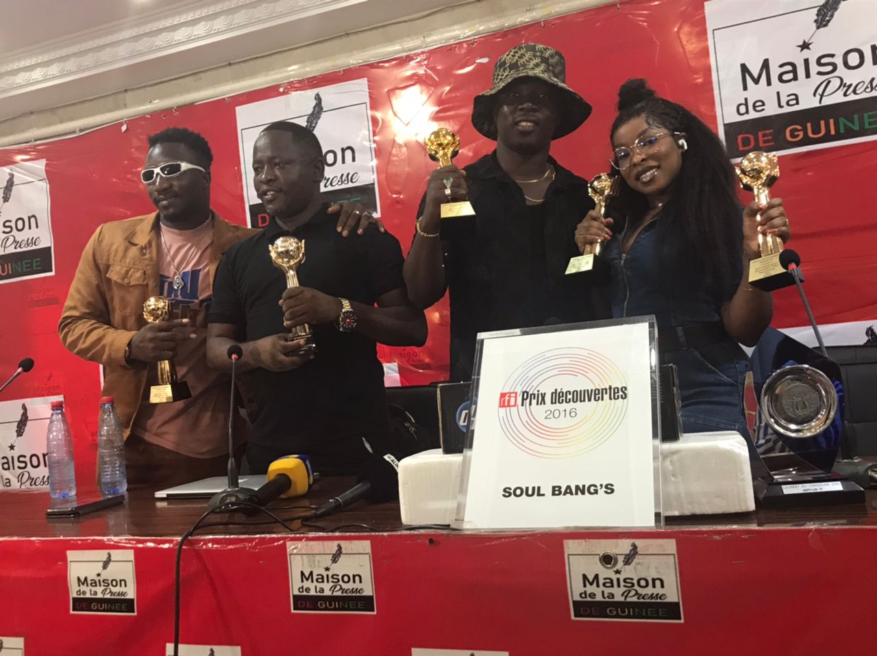 Soul Bangs : « Si j’ai gagné ce trophée, c’est parce que je l’ai mérité »