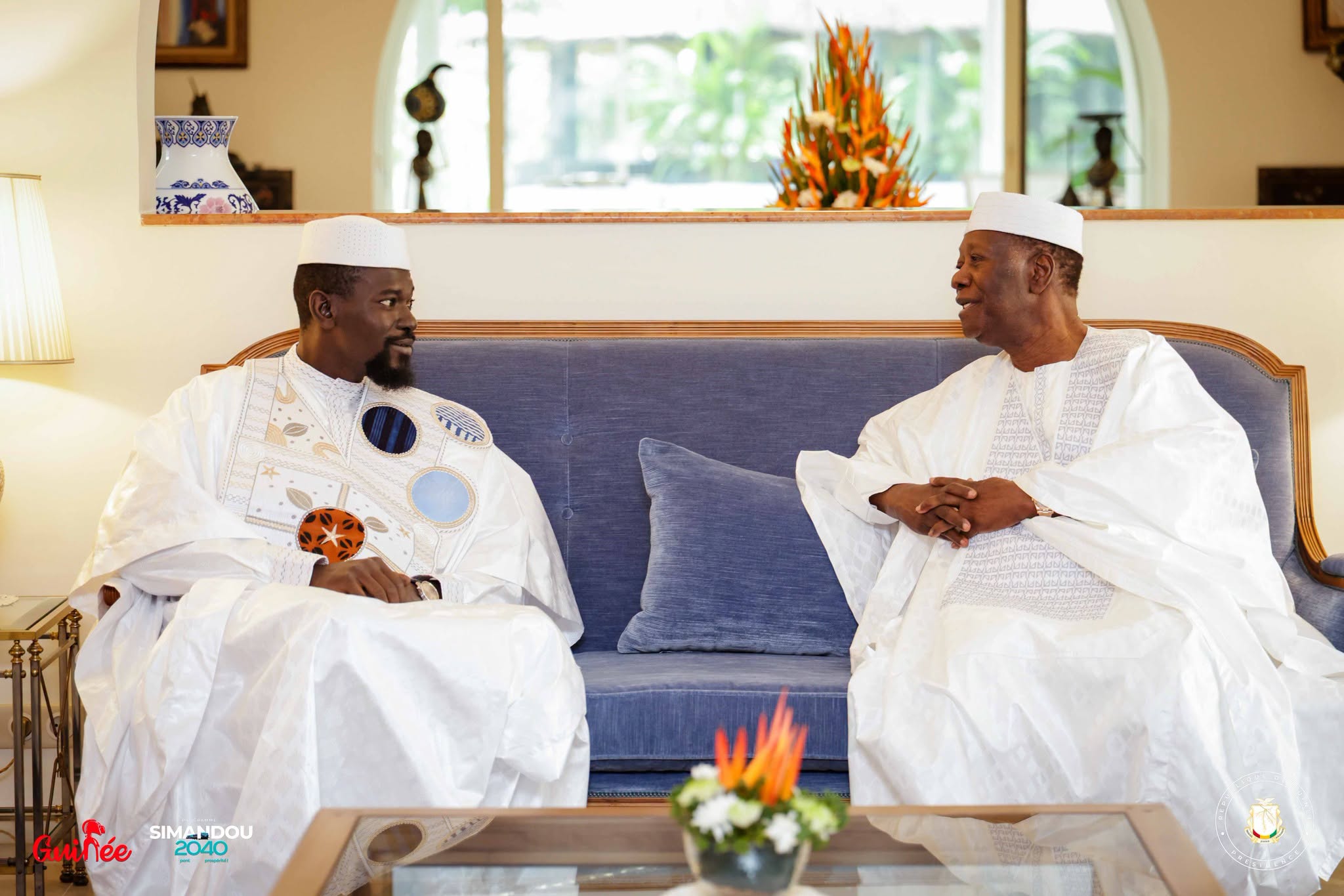 Tête-à-tête Doumbouya et Ouattara : la coopération économique et sécuritaire au menu