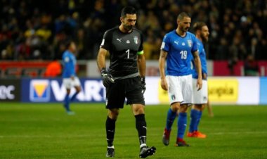 Sport : L’Italie sera absente au mondial 2018 !