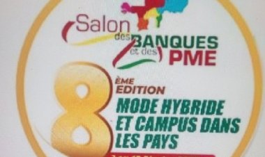 LA 8EME EDITION DU SALON DES BANQUES ET PME DE L’UEMOA SE   TIENDRA DU 7 AU 10 FEVRIER 2023, EN MODE HYBRIDE (EN LIGNE ET   SIMULTANEMENT EN CAMPUS DANS LES PAYS DE L’UEMOA)