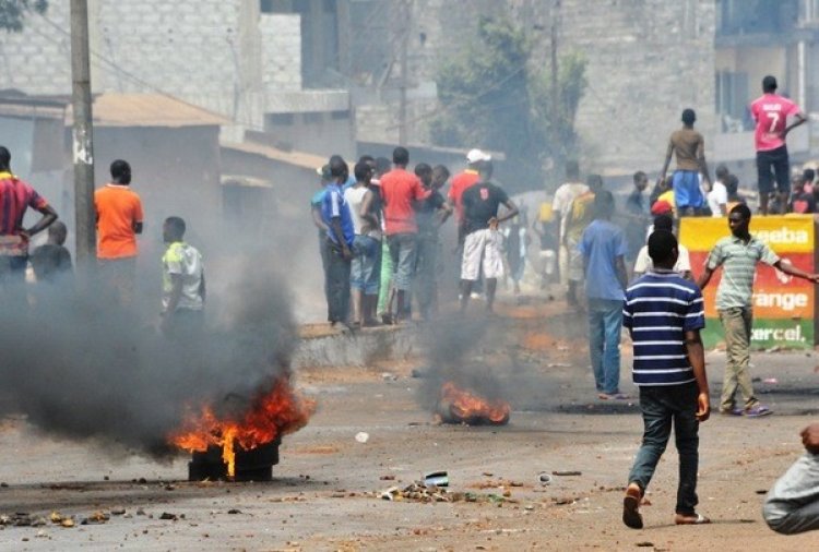 Manifestation à Gueckedou : 8 blessés dont 2 gendarmes !