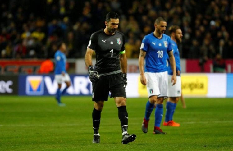 Sport : L’Italie sera absente au mondial 2018 !