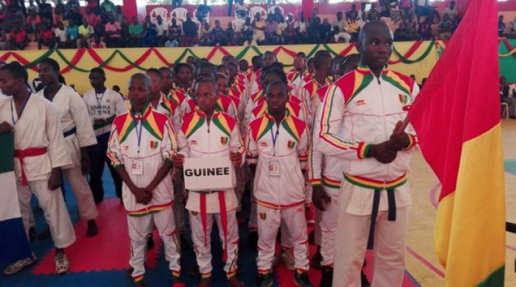 Karaté : La Guinée rafle 22 médailles au terme de la 3ème édition du championnat de la zone 2 !