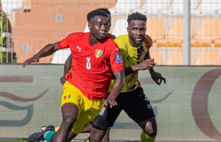 Éliminatoires Coupe du monde 2026 : La Guinée obtient ses trois premiers points face  à l'Ouganda