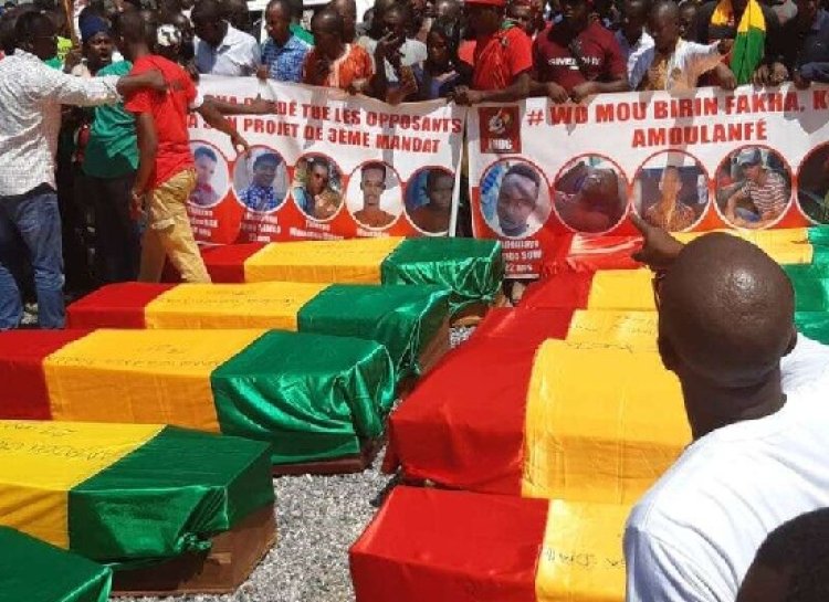 Témoignase de la mère de Mamadou Saïdou Bah,  tué par des militaires