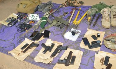 Insécurité : Quatre individus armés présentés à la presse