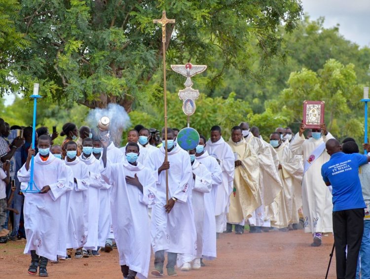 Kissidougou : Les fidèles catholiques fortement mobilisés pour célébrer l'Assomption