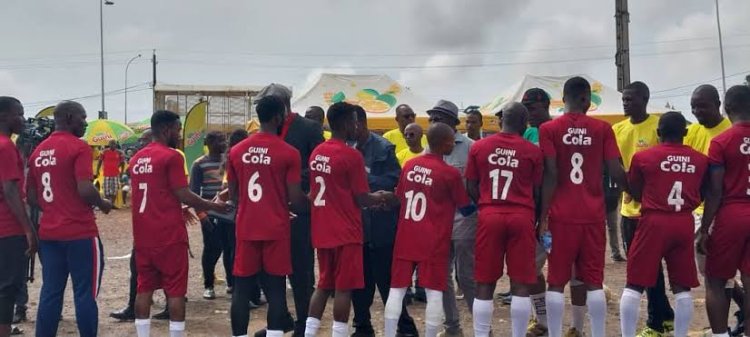 Conakry : SOBRAGUI lance la 1ère édition du tournoi de football "Guini Petit Poteau" à Gbessia