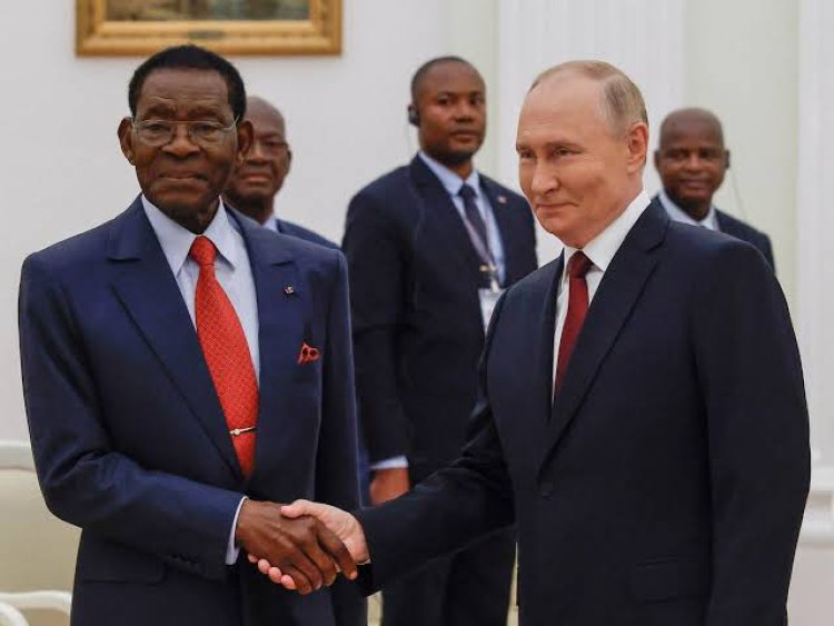 Obiang invite Poutine à visiter la Guinée équatoriale « sans risque d’arrestation »