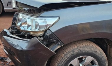 Lansana Diawara blessé dans un accident de la route près de Kolaboui