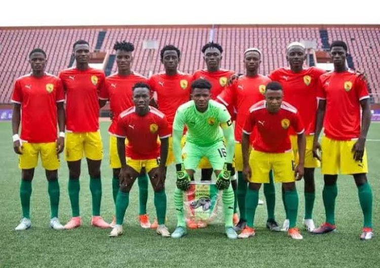 Éliminatoires Coupe du Monde U17 : La Guinée dévoile sa sélection pour affronter la Sierra Leone