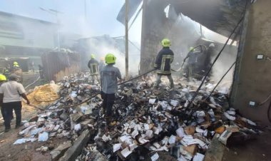 Incendie à la Pharmacie centrale de Guinée : le ministère rassure, les stocks de médicaments sont intacts