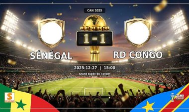 AFCON 2025 : Sénégal et RD Congo se neutralisent dans un duel intense à Tanger