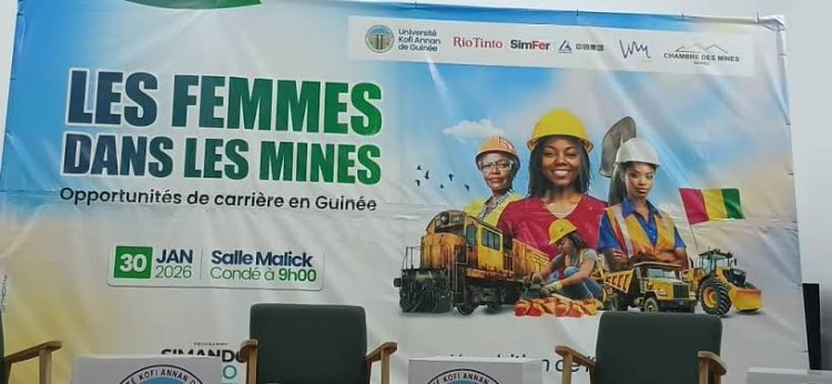 Guinée : UKAG et Rio Tinto plaident pour une plus grande inclusion des femmes dans le secteur minier