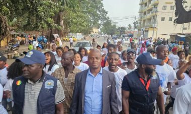 Après Boulbinet, Téminetaye réserve un accueil chaleureux au candidat Sékou Ahmed Alama Sylla