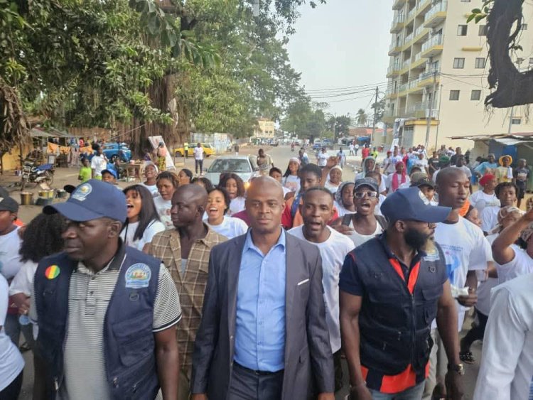 Après Boulbinet, Téminetaye réserve un accueil chaleureux au candidat Sékou Ahmed Alama Sylla