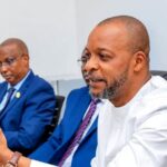 Aboubacar Camara lors de la présentation du projet de loi de finances rectificative consacré à l’Environnement devant l’Assemblée nationale