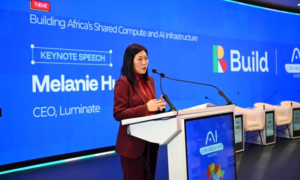 Melanie Hui lors de la conférence Build 2026 à Abuja