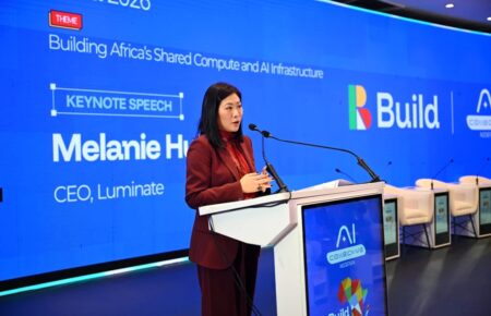 Melanie Hui lors de la conférence Build 2026 à Abuja