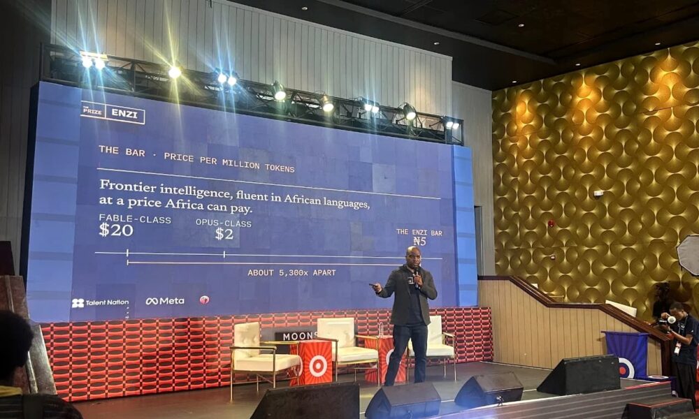 Oji Udezue, président d’Enzi, lors d’un échange consacré à l’accès à l’intelligence artificielle en Afrique