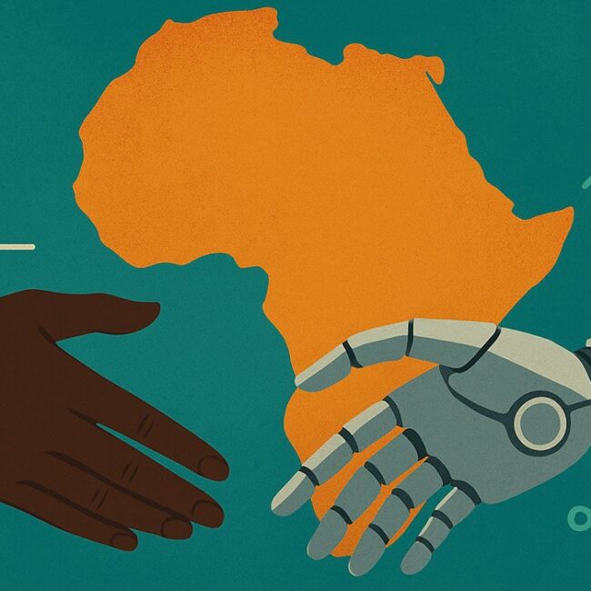 Illustration sur le développement de l’intelligence artificielle en Afrique