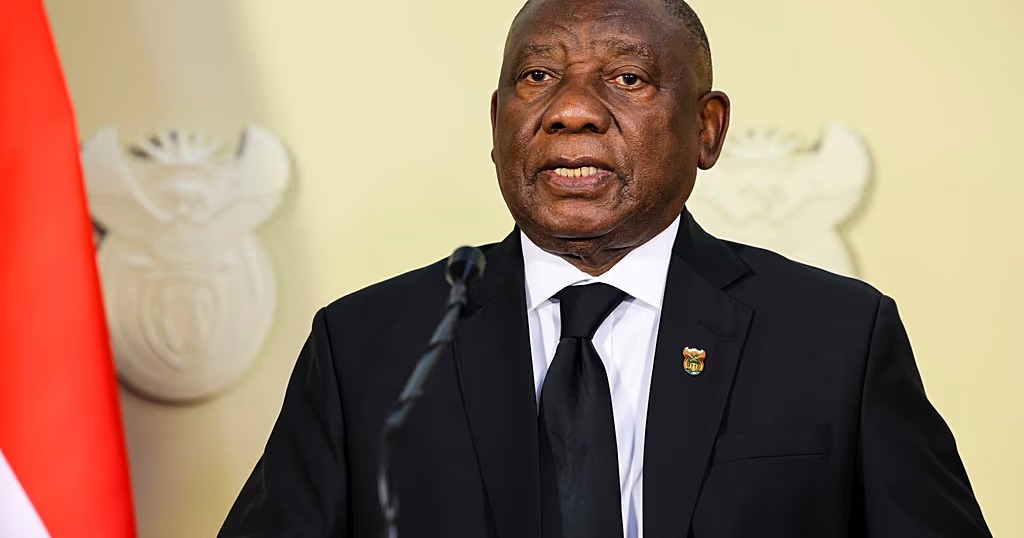 Cyril Ramaphosa, président de l’Afrique du Sud