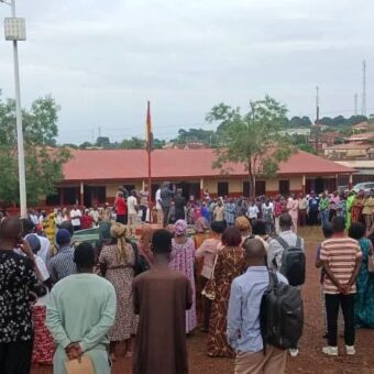 Cérémonie de lancement du concours de recrutement des enseignants au complexe scolaire Collège-Lycée Filira à Boké