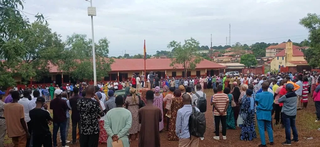 Cérémonie de lancement du concours de recrutement des enseignants au complexe scolaire Collège-Lycée Filira à Boké