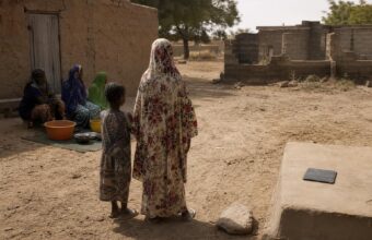 Établissement scolaire dans l’État de Borno, au nord-est du Nigeria