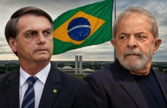 Flávio Bolsonaro et Luiz Inácio Lula da Silva, candidats au second tour de la présidentielle brésilienne