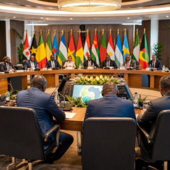 Vue de Santa Maria sur l’île de Sal, au Cabo Verde, où se tient la CAF Strategy Conference