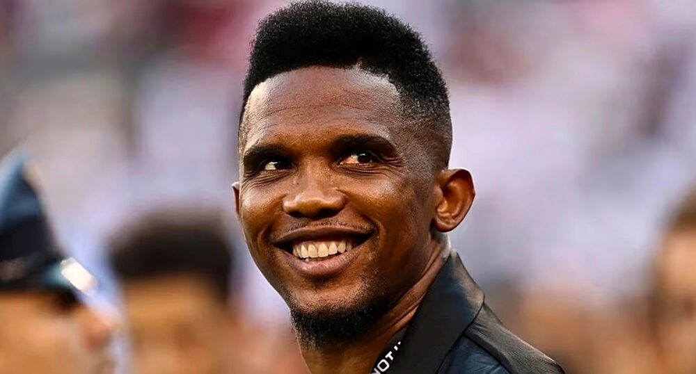 Samuel Eto’o, président de la Fédération camerounaise de football