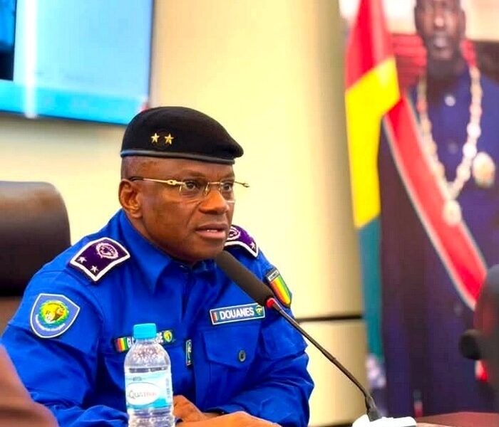 Le Général Cheick Gadiri Condé, directeur général des Douanes guinéennes