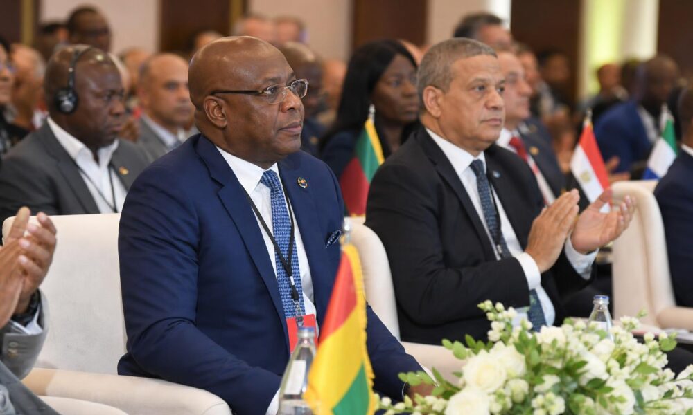 Chérif Mohamed Abdallah Haïdara, président du GOHA International, au Forum Alamein-Afrique en Égypte