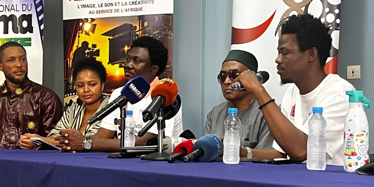 Participants à la présentation du Rendez-vous international du cinéma en Guinée à Conakry