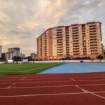 Cérémonie d’inauguration du Parc citoyen de Conakry, un espace de 13 hectares dédié au sport et aux loisirs