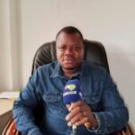 Élèves dans un établissement scolaire à Conakry