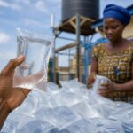 Bouteilles d’eau minérale destinées à la commercialisation en Guinée