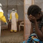 Des professionnels de santé participant à la réponse contre Ebola en République démocratique du Congo