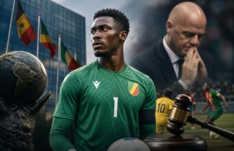 Lionel Mpasi, gardien ayant représenté le Congo lors de matches internationaux