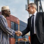 Illustration sur le partenariat commercial entre les États-Unis et la Guinée