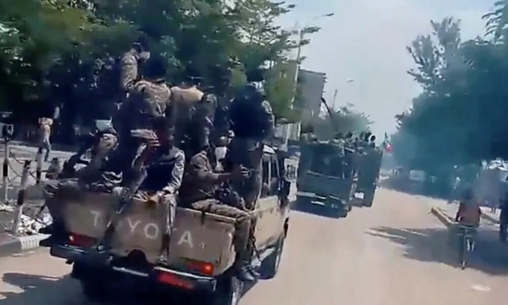 Vue de Mekelle, capitale de la région éthiopienne du Tigré, dans un contexte de reprise des combats