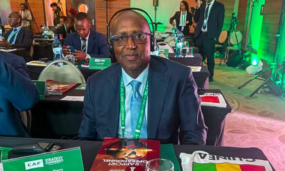 Ibrahima Blasco Barry à la conférence stratégique de la CAF au Cap-Vert