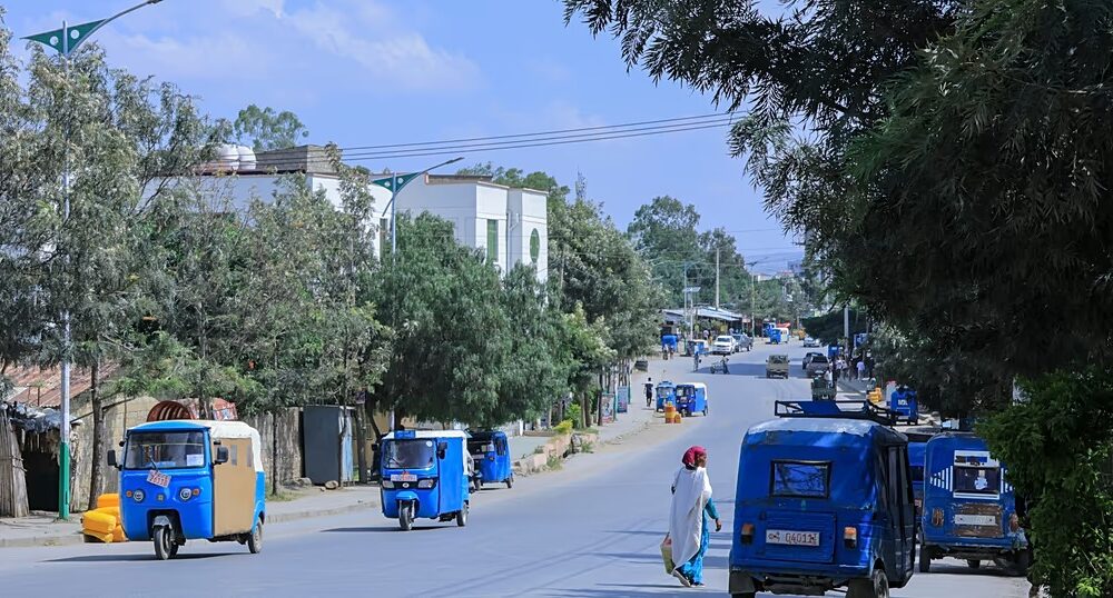 Aéroport Alula Aba Nega à Mekelle, dans la région du Tigré en Éthiopie