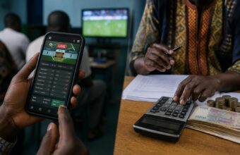 Illustration des opérations de dépôt et de retrait liées aux jeux sportifs en Guinée
