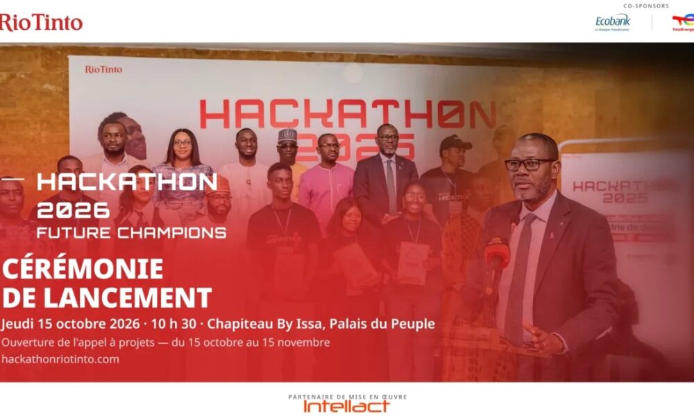 Cérémonie prévue à Conakry pour le lancement de la deuxième édition du Hackathon Future Champions