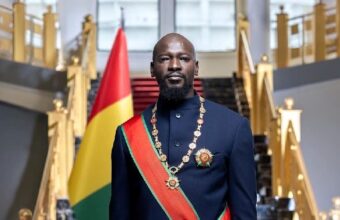 Le président guinéen Mamadi Doumbouya