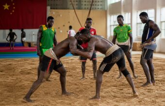 Jeunes gymnastes sénégalais durant leur stage d’entraînement en Chine